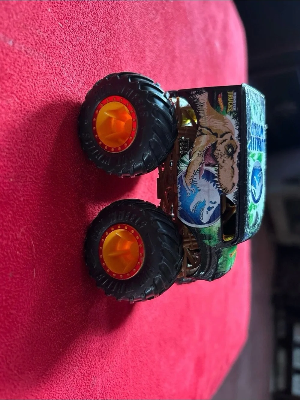 Hot Wheels Monster Jam Trucks JURASSIC WORLD Dinosaur Truck 1/64 T-REX VHTF